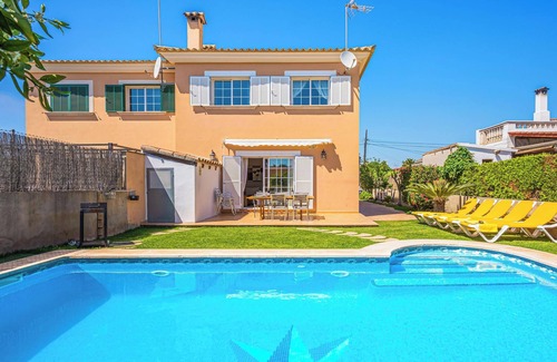 Badia Gran Maison | Maison de vacances Casa las Bahias avec Piscine, connexion Wi-Fi, climatisation, Terrasse et Jardin