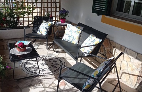 Cartaxo Maison | Maison de vacances 'Casa 1' avec piscine partagée, Wi-Fi et climatisation