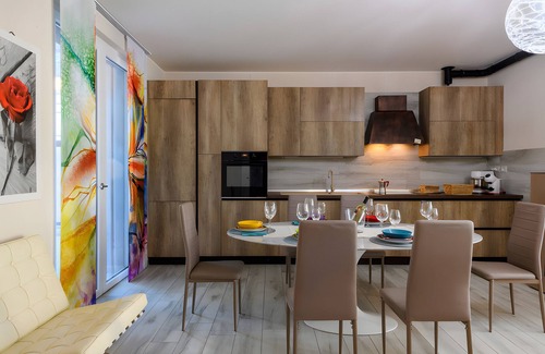 Marotta Maison | Maison de vacances 'Chalet Al Mare' avec piscine privée, jardin privé et climatisation