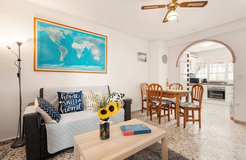 Playas del Palo Maison | Holiday Home 'Coral Beach' with Sea Views, Wi-Fi and Air Conditioning