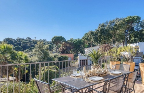 Tossa de Mar Maison | Maison de vacances "Costacabana - Casa Adora" avec vue sur la montagne, piscine partagée et Wi-Fi