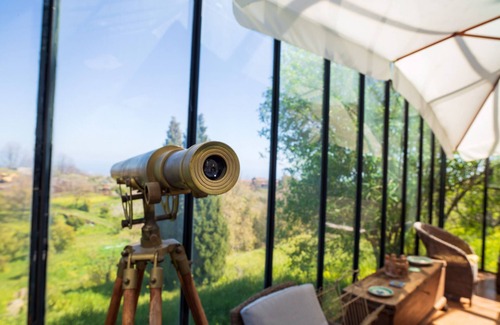 Piedimonte Etneo Maison | Maison de vacances 'Etnalodge' avec vue sur la mer, terrasse privée et Wi-Fi.