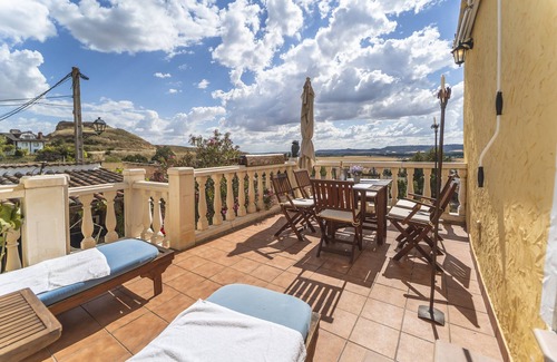 Tariego de Cerrato Maison | Maison de vacances 'Mirador De Cerrato' avec terrasse privée, balcon et Wi-Fi