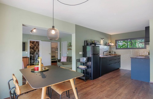 Joachimsthal Maison | Maison de vacances 'Ferienhaus Am Grimnitzsee' avec terrasse privée, jardin privé et Wi-Fi