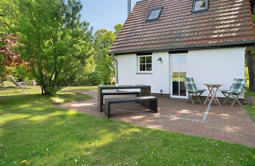Dalwitz Maison | Maison de vacances 'Ferienhaus Kitzklause' avec terrasse privée, jardin partagé et Wi-Fi