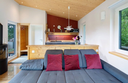 Liebenau Appartement | Maison de vacances "Ferienhaus Das Kleine Paradies" avec sauna, jardin et Wi-Fi