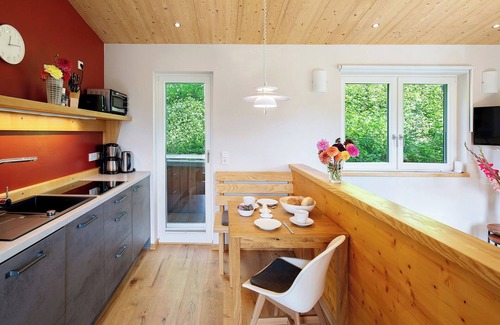 Liebenau Appartement | Maison de vacances "Ferienhaus Das Kleine Paradies" avec sauna, jardin et Wi-Fi