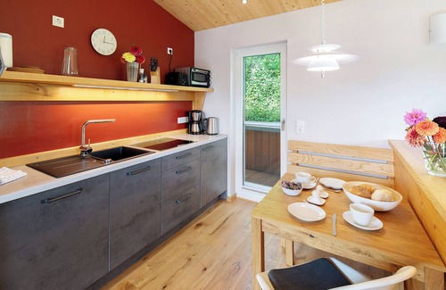 Liebenau Appartement | Maison de vacances "Ferienhaus Das Kleine Paradies" avec sauna, jardin et Wi-Fi