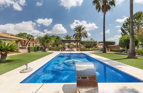 Librilla Maison | Maison de vacances 'Finca Sol Del Sur' avec vue sur la montagne, Wi-Fi et climatisation