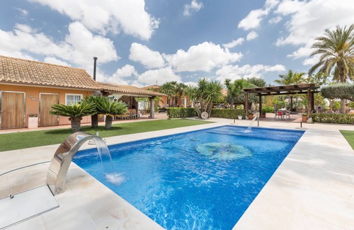 Librilla Maison | Maison de vacances 'Finca Sol Del Sur' avec vue sur la montagne, Wi-Fi et climatisation