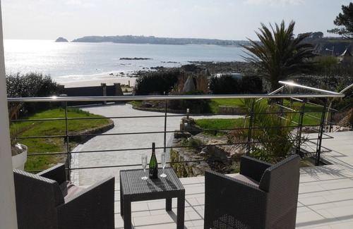 Locmaria-Plouzane Maison | Vue mer panoramique 180°, situation directe plage, Locmaria-Plouzané