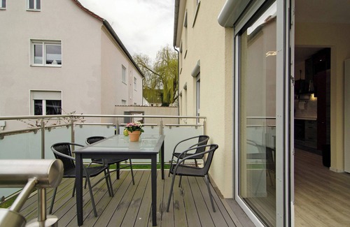 Hoexter Maison | Maison de vacances 'Unterm Räuschenberg' avec vue sur les montagnes, terrasse privée et Wi-Fi