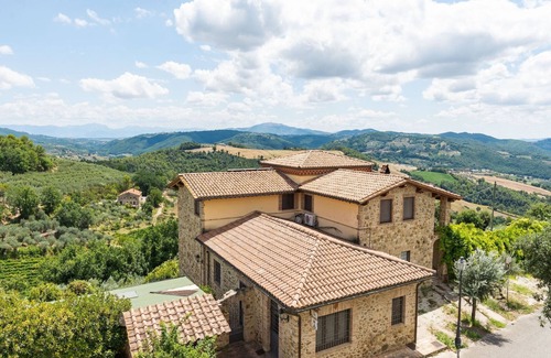 Canalicchio Maison | Maison de vacances à Collazzone avec piscine