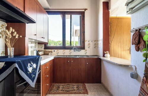 Gastouni Maison | Maison de vacances à Gastouni avec balcons et Wi-Fi