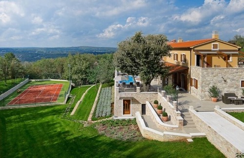 Kapelica Maison | Maison de vacances dans Labin avec terrasse, Climatisation, WIFI, Machine à laver (688-1)