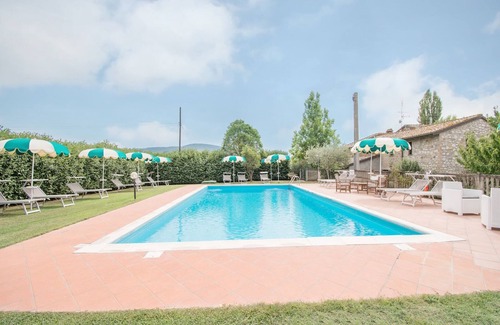 Collesanto Cottage | Appartement vintage à Magione avec piscine
