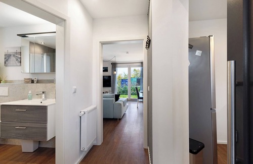 Elmenhorst Maison | Maison de vacances 'Küsten-Bude' avec terrasse privée, jardin privé et Wi-Fi