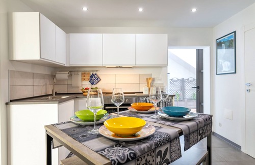 Mesagne Maison | Maison de vacances 'L'Atelier' avec jardin privé, Wi-Fi et climatisation