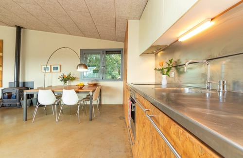 Pins Maison | Maison de vacances "La Casita Del Bosque" avec terrasse privée, jardin privé et Wi-Fi.