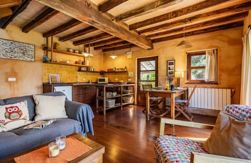 Cueli Maison | Maison de vacances 'La Llosa Del Valle' avec vue sur la montagne, terrasse privée et jardin privé