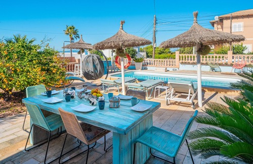 Badia Gran Maison | Maison de vacances 'La Playita' avec vue sur la mer, piscine, jardin et Wi-Fi