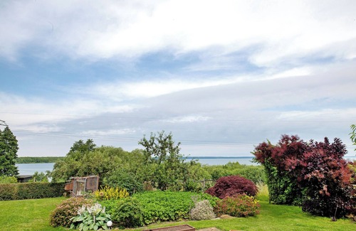 Rampe Maison | Maison de vacances 'Großes Ferienhaus Mit Seeblick' avec vue sur le lac, terrasse privée et Wi-Fi