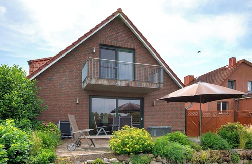Rampe Maison | Maison de vacances 'Großes Ferienhaus Mit Seeblick' avec vue sur le lac, terrasse privée et Wi-Fi