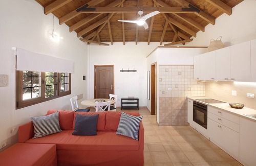 Guimar Appartement | Maison de vacances "Las Tres Palmeras" avec vue sur les montagnes, piscine partagée et Wi-Fi