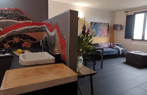 Lizzanello Maison | Holiday Home 'Masseria Il Fondone Up' with Shared Pool, Wi-Fi and Air Conditioning