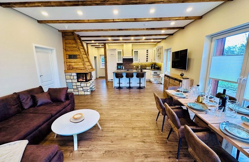 Dolgen am See Maison | Holiday Home MILA with Pool, Sauna, and Large Private Grounds