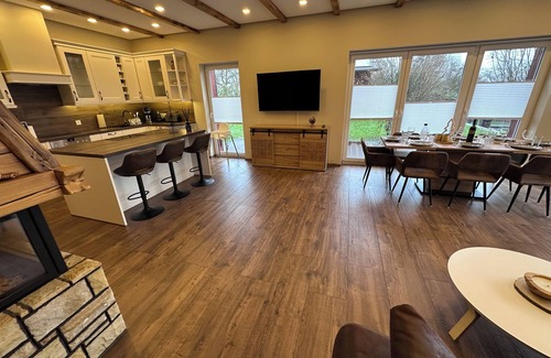 Dolgen am See Maison | Holiday Home MILA with Pool, Sauna, and Large Private Grounds