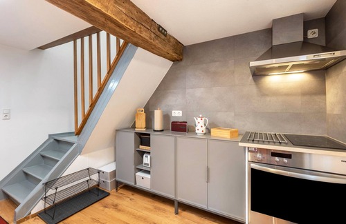 Jesberg Maison | Maison de vacances 'Mittendrin' avec terrasse privée