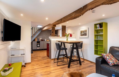 Jesberg Maison | Maison de vacances 'Mittendrin' avec terrasse privée