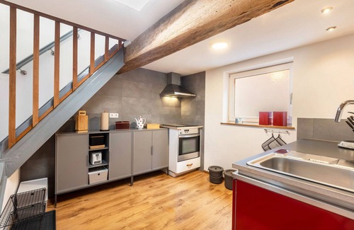 Jesberg Maison | Maison de vacances 'Mittendrin' avec terrasse privée