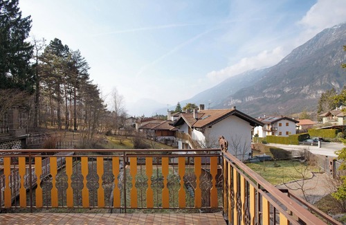 Terlago Maison | Casa de vacaciones 'Moser' con vistas a la montaña, terraza privada y Wi-Fi