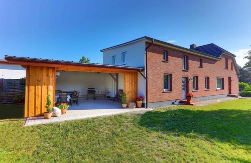 Arbshagen Maison | Maison de vacances près de la mer Baltique avec terrasse barbecue