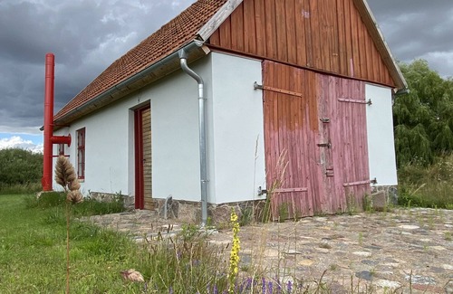 Rensow Maison | Maison de vacances 'Projektraum Obst und Sterne' avec terrasse privée