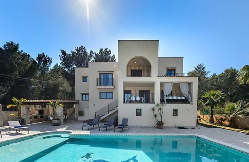 Sant Rafael de Sa Creu Maison | Maison de vacances 'Rafaella' avec piscine privée, Wi-Fi et climatisation