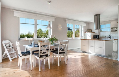 Poseritz Maison | Maison de vacances 'Reethaus Meerferien' avec vue sur la mer, terrasse privée et Wi-Fi