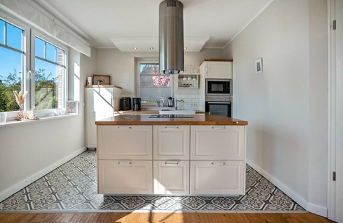 Poseritz Maison | Maison de vacances 'Reethaus Meerferien' avec vue sur la mer, terrasse privée et Wi-Fi