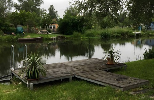 Buetzow Maison | Maison de vacances 'Reiseoase' avec vue sur lac, Wi-Fi et climatisation