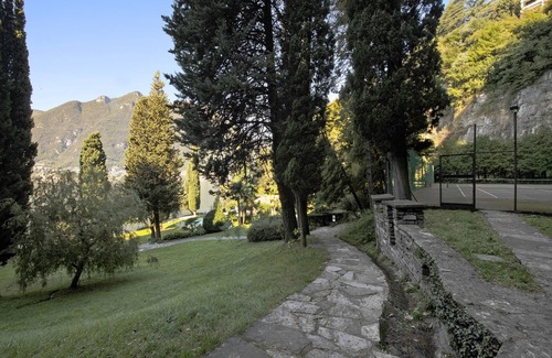 Pognana Lario Appartement | Maison de vacances Residence La Cava Bilocale B avec vue sur le lac, piscine partagée et Wi-Fi