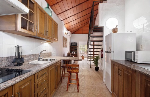 Puntagorda Maison | Maison de vacances "Rodri" avec vue sur la mer, 2 terrasses privées, bain à remous et Wi-Fi