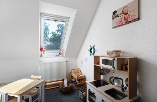 Klanxbuell Maison | Maison de vacances 'Schwalbennest' avec terrasse privée, jardin privé et Wi-Fi