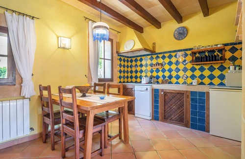 Algaida Maison | Maison de vacances Ses Tendes avec connexion Wi-Fi, climatisation, piscine, jardin et terrasse ; Parking disponible
