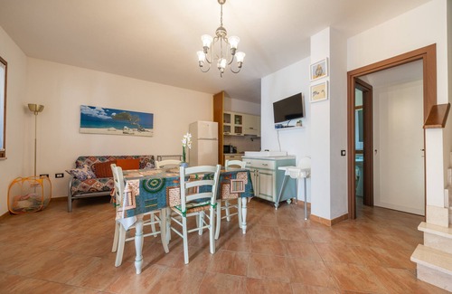 Porto Pino Maison | Maison de vacances 'Sole E Mare' avec terrasse privée, jardin privé et climatisation
