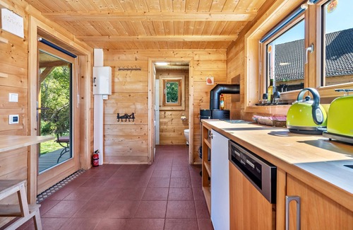 Lommatzsch Maison | Maison de vacances 'Tinyhaus Im Eselgarten' avec terrasse privée, jardin privé et Wi-Fi