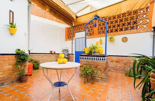Manzanilla Maison | Maison de vacances 'Una Casa Azul' avec terrasse privée et climatisation