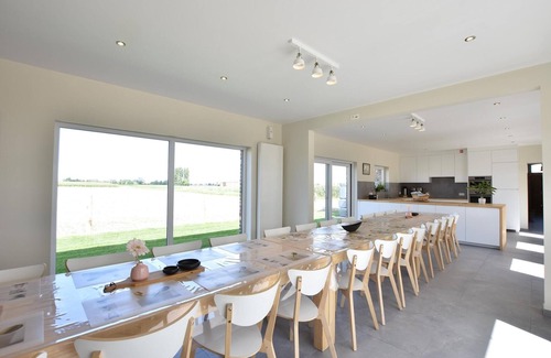 Poperinge Villa | Maison de vacances avec יtang א Poperinge