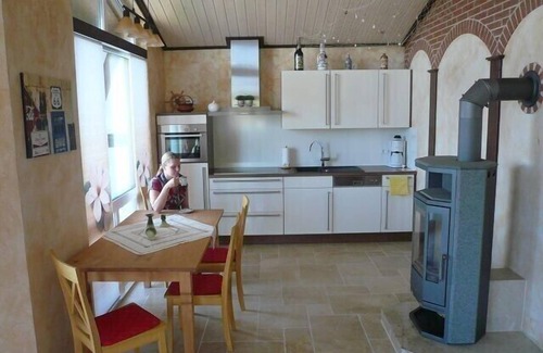 Menkin Maison | Maison de vacances '' DIANA '' à Menkin près de Brüssow, avec une ambiance rustique / WiFi